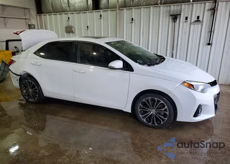 2016 Toyota Corolla L from USA, damaged, VIN 2T1BURHE6GC549798